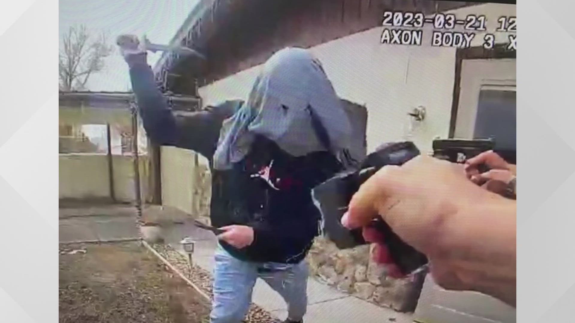 Officers said the 18-year-old ran at them, swinging two knives. The Colorado Bureau of Investigation said the officers tased the teen, then shot and killed him.