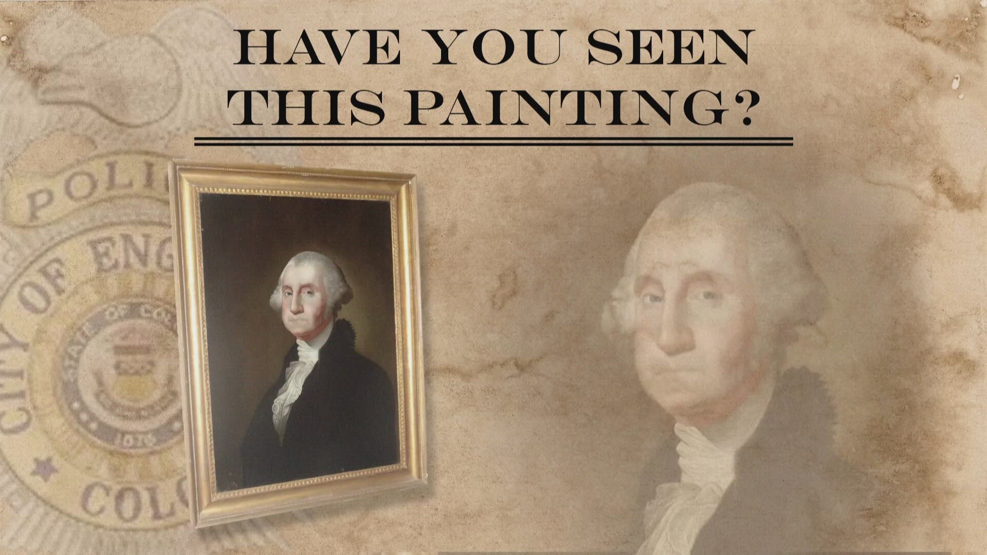 It's believed the painting was stolen on Jan. 10, but the theft wasn't discovered right away.
