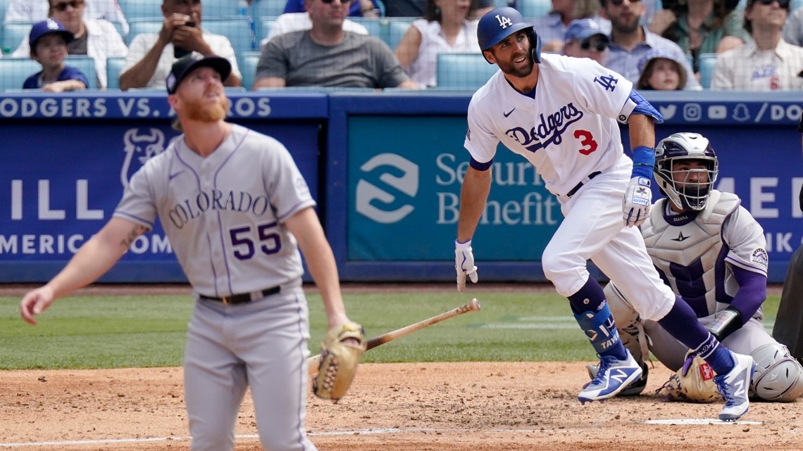 Barnes HR, Jansen bounces back as Dodgers edge Rockies 1-0