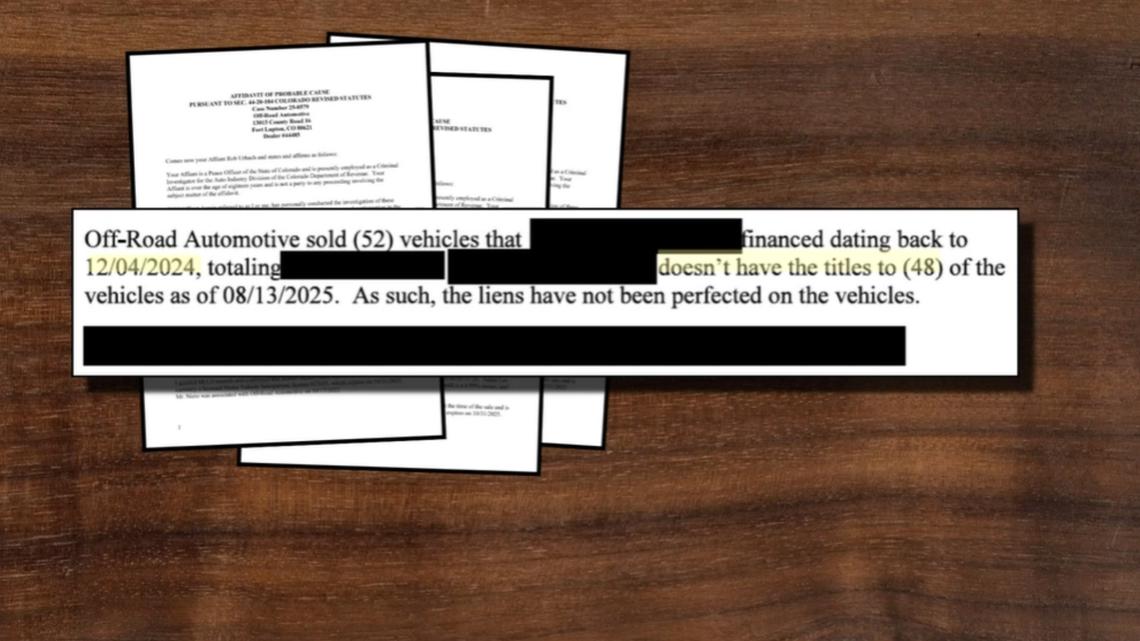 Colorado seizes Fort Lupton car dealership after dozens left without titles
