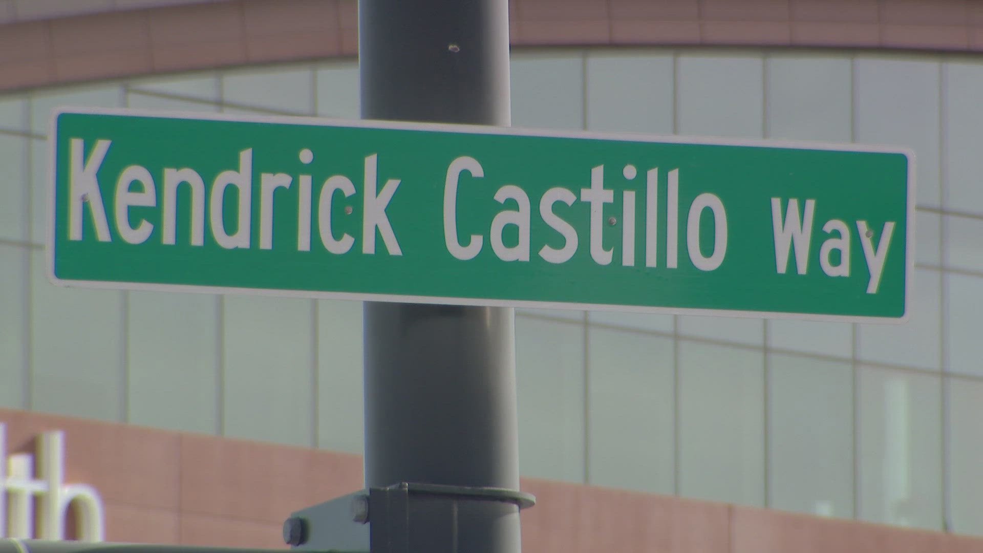 Nearly three months ago, Douglas County commissioners approved renaming Lucent Boulevard to Kendrick Castillo Way. The new signs were put up Tuesday.