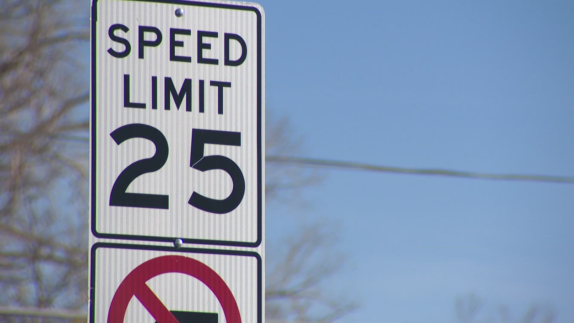 The city said the default speed limit on local streets has been slowed from 25 mph to 20 mph, unless otherwise posted.