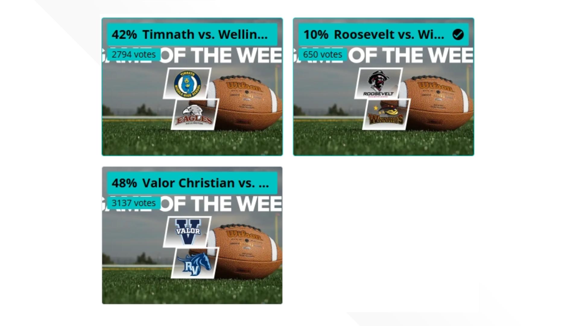 9Preps Game of the Week: September 26, 2025 | 9news.com