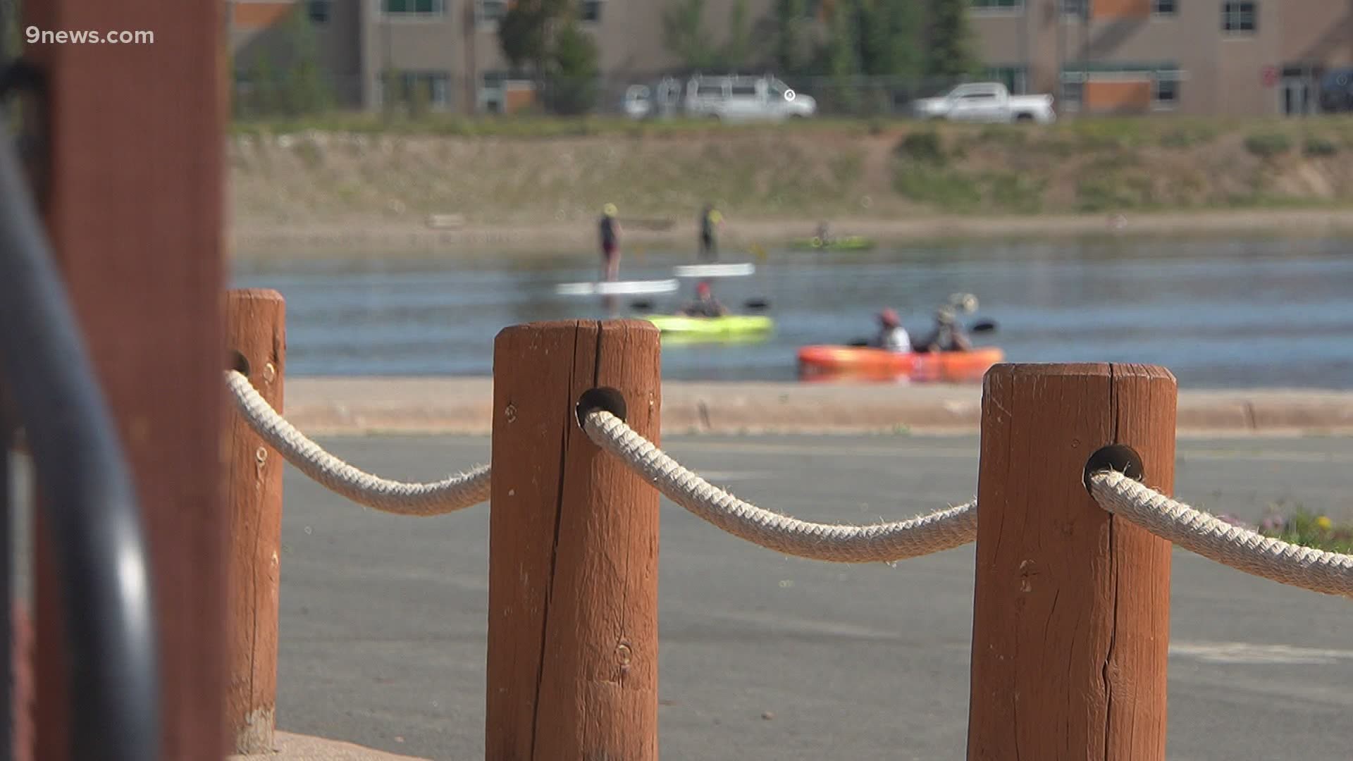 People are flocking to Frisco Marina to get outdoors and stay distant during the coronavirus pandemic.