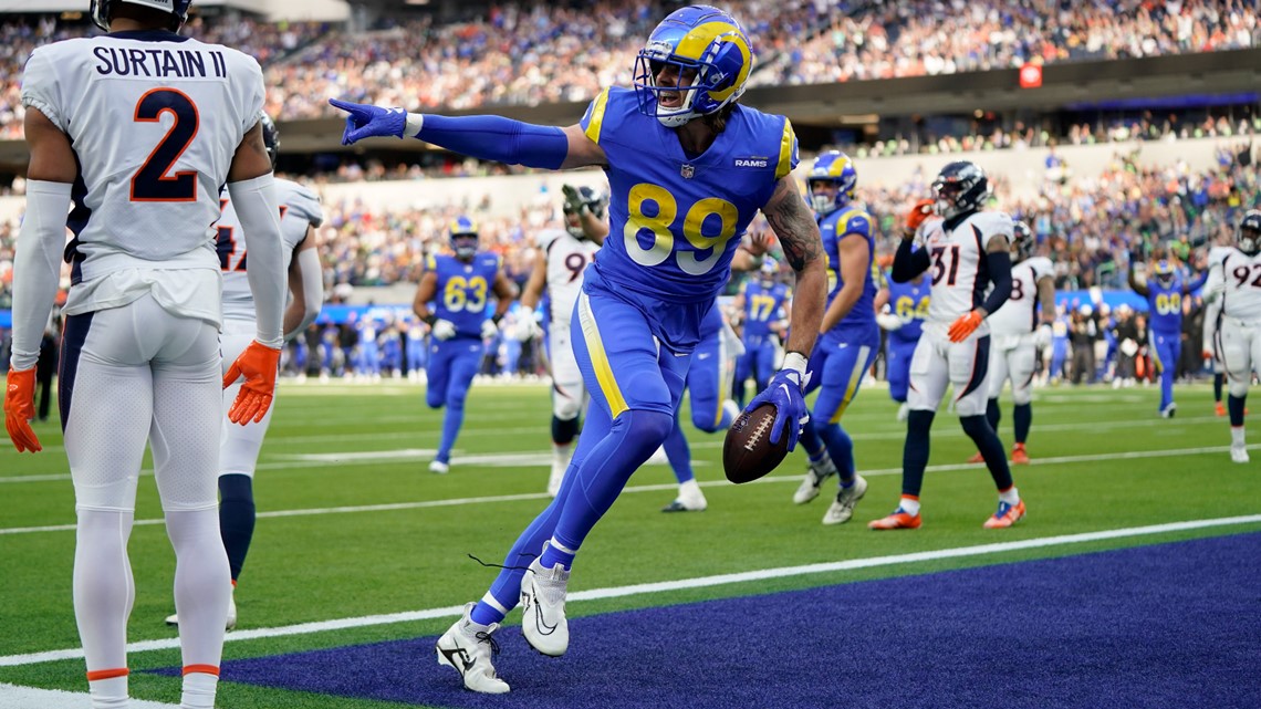 Los Angeles, CA., USA. 24th August, 2019. Los Angeles Rams defensive end  Morgan Fox #97 during the NFL game between Denver Broncos vs Los Angeles  Rams at the Los Angeles Memorial Coliseum