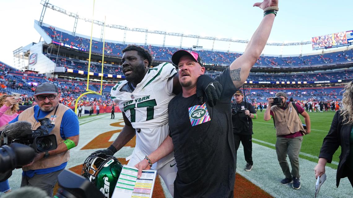 Jets Win Cam  Celebrating the Home Win Over the Bears