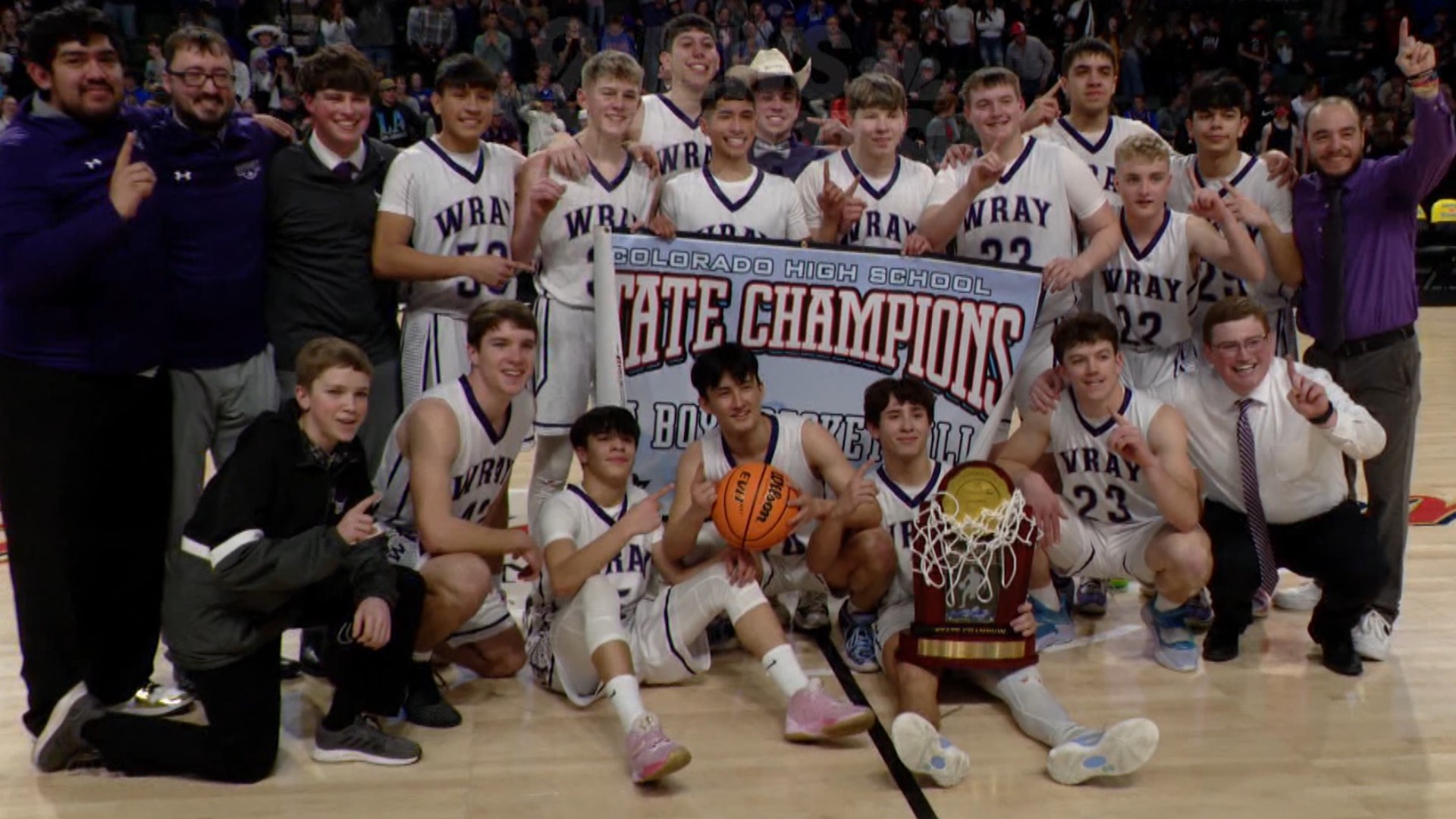 The Eagles defeated Sanford 45-41 in the Class 2A championship game for their second title in three years.