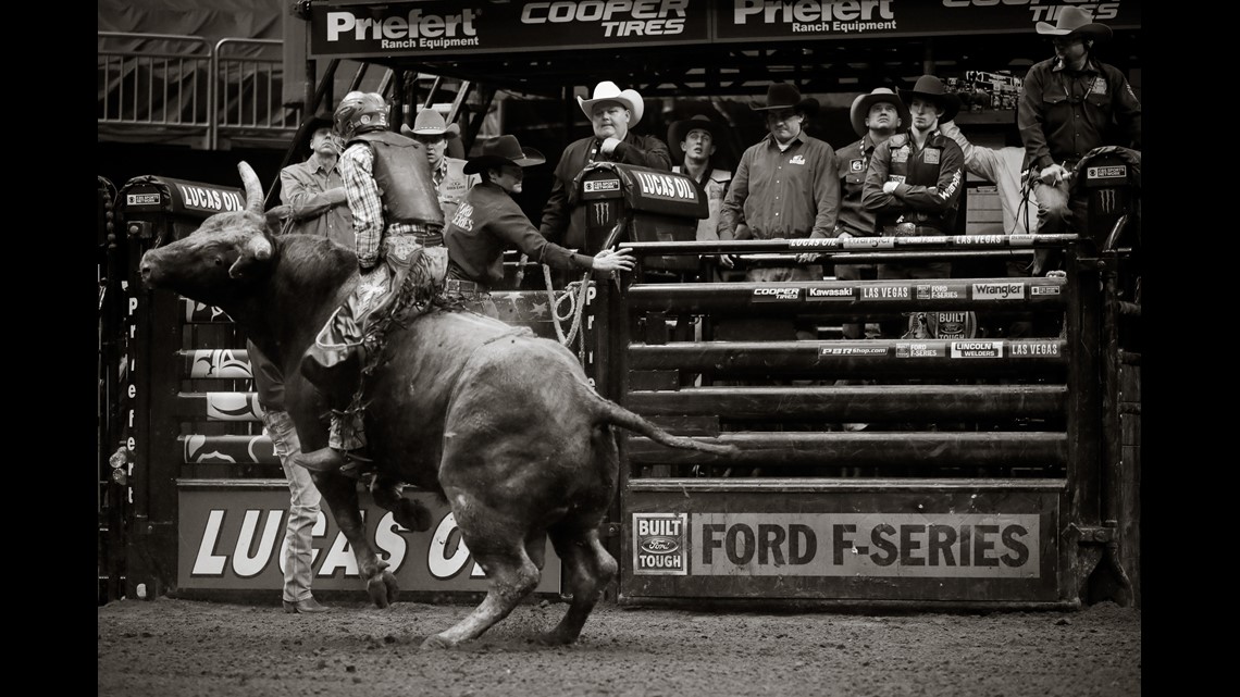 Bull Rider S After Being Injured During Event At National Western Mason Lowe Competes During The Pbr Kansas City Invitational At Sprint Center On February 12 2017 In Missouri Jamie Squire Getty Images