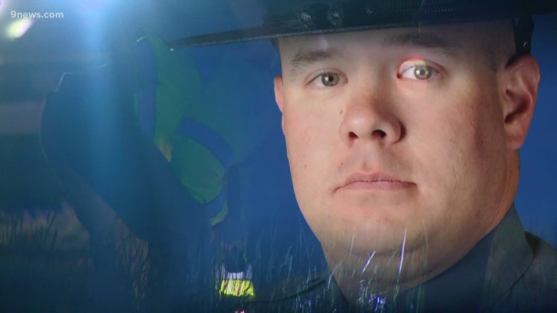 Troopers, family, friends, and the community will honor the life of Trooper William Modén this morning. He died last Friday night when a car hit him on I-70 as he was working another crash