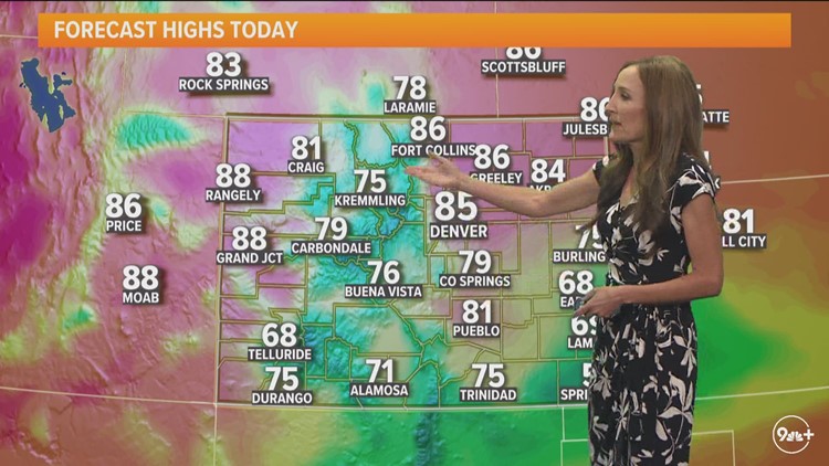 Extended Colorado weather forecast for June 27, 2022