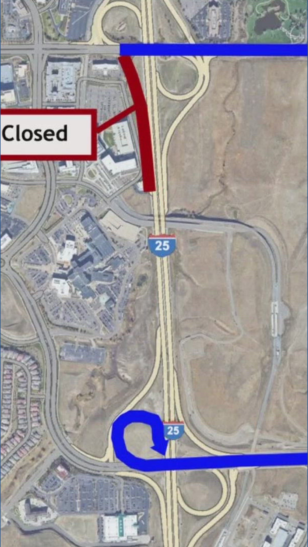 I-25 construction impacts begin Monday in Lone Tree | 9news.com