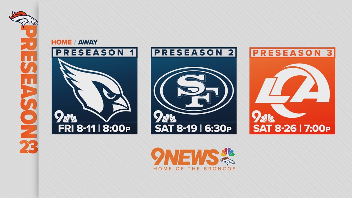 Denver Broncos schedule: Dates and times for all 17 games this season