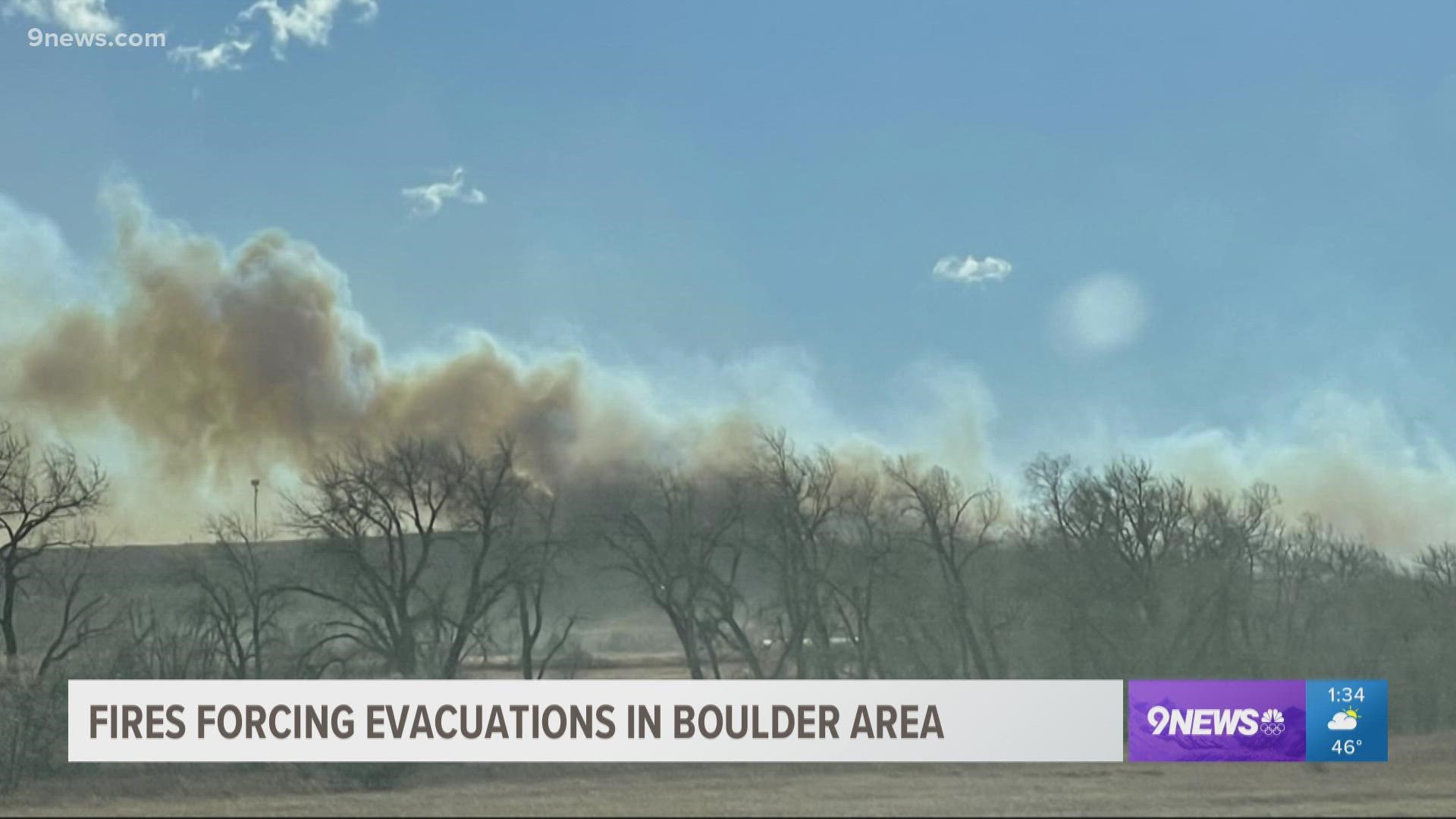 The entire town of Superior has been placed under a mandatory evacuation order, according to the Boulder Emergency Operations Center.