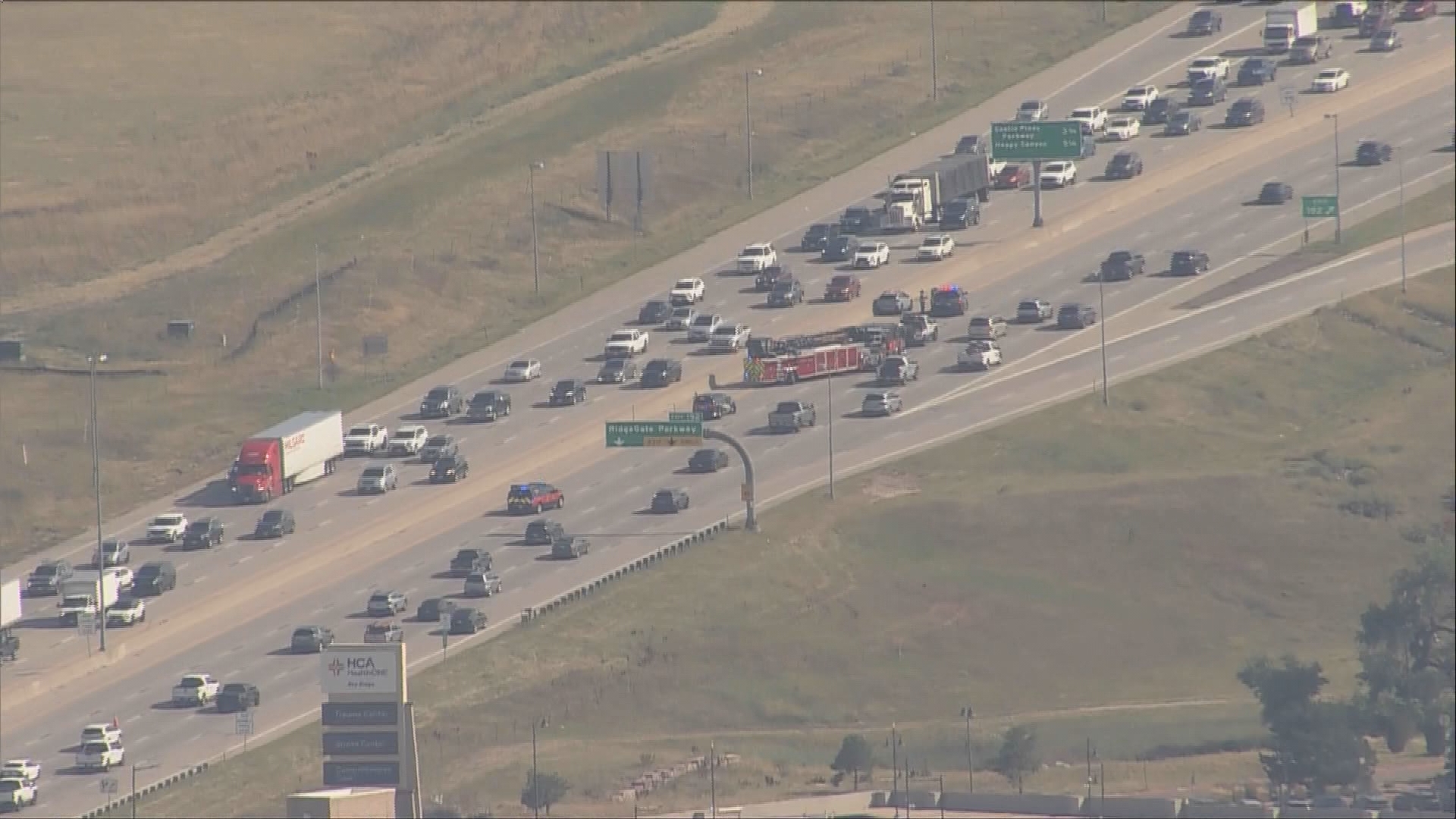 Driver hit and killed by tire on Interstate 25 in Lone Tree, Colorado ...