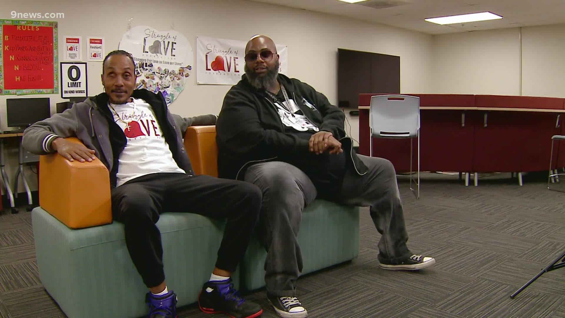 The Struggle of Love Foundation is trying to reach out to kids to prevent violence from happening.