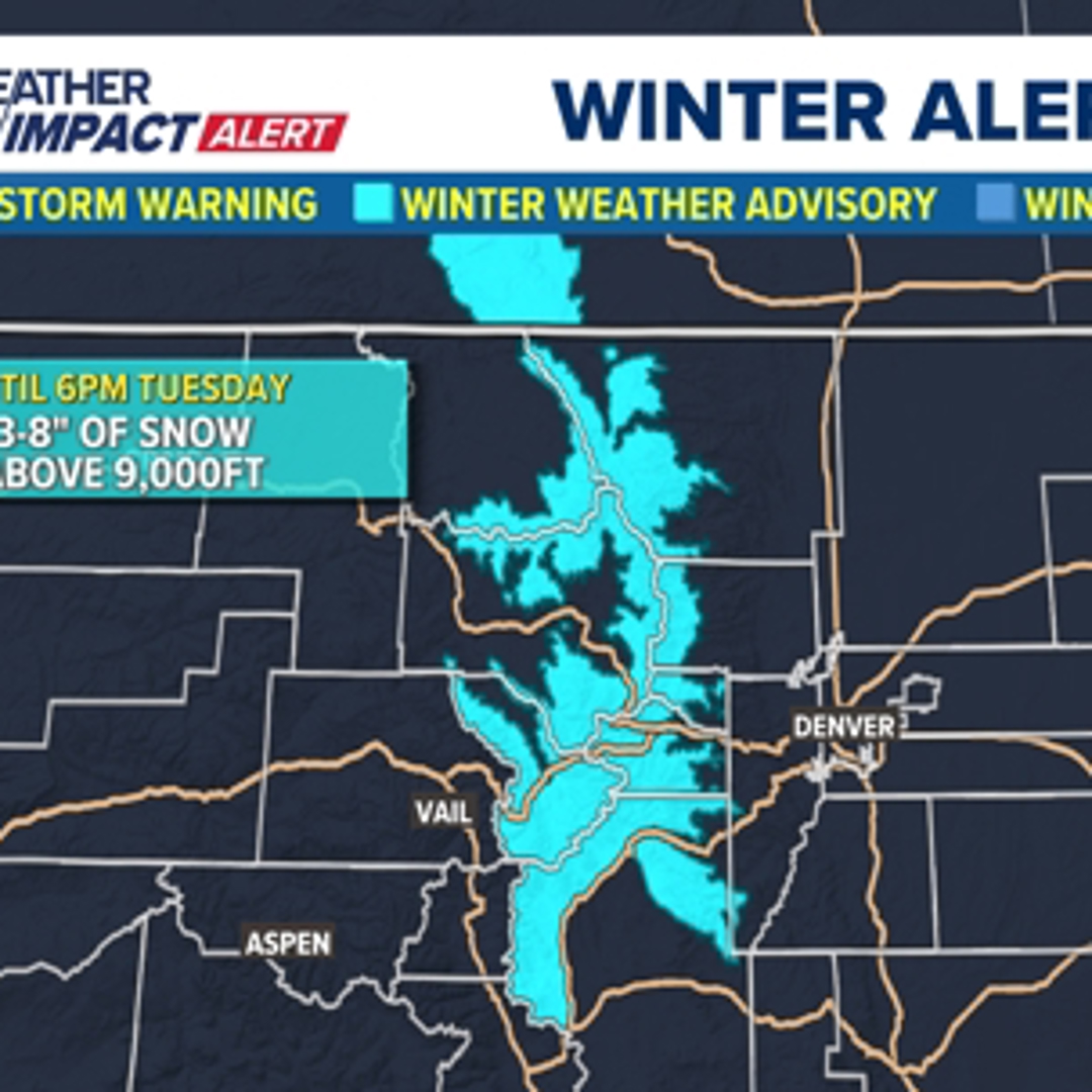 Cold front brings rain and snow to Colorado: Latest Denver forecast ...