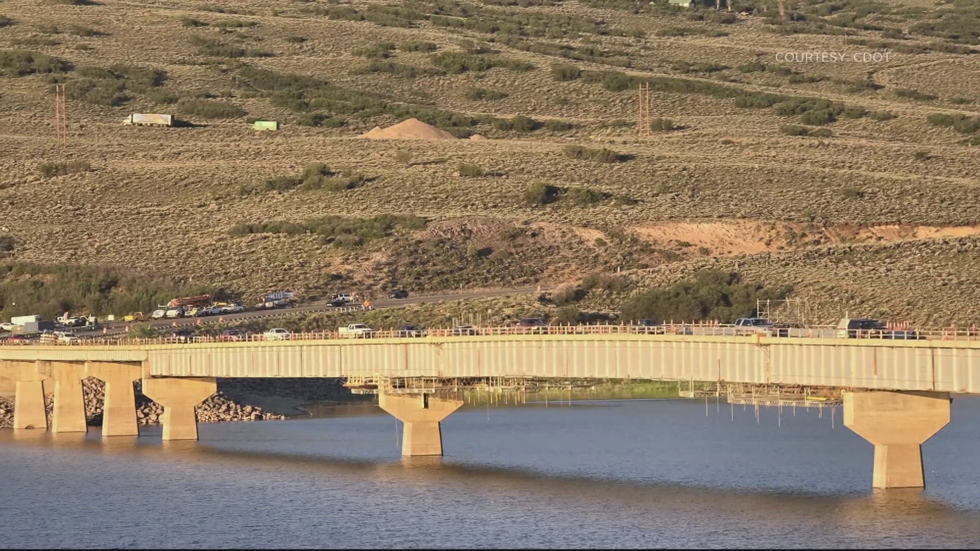 One lane of the bridge will be open until final repairs are complete.