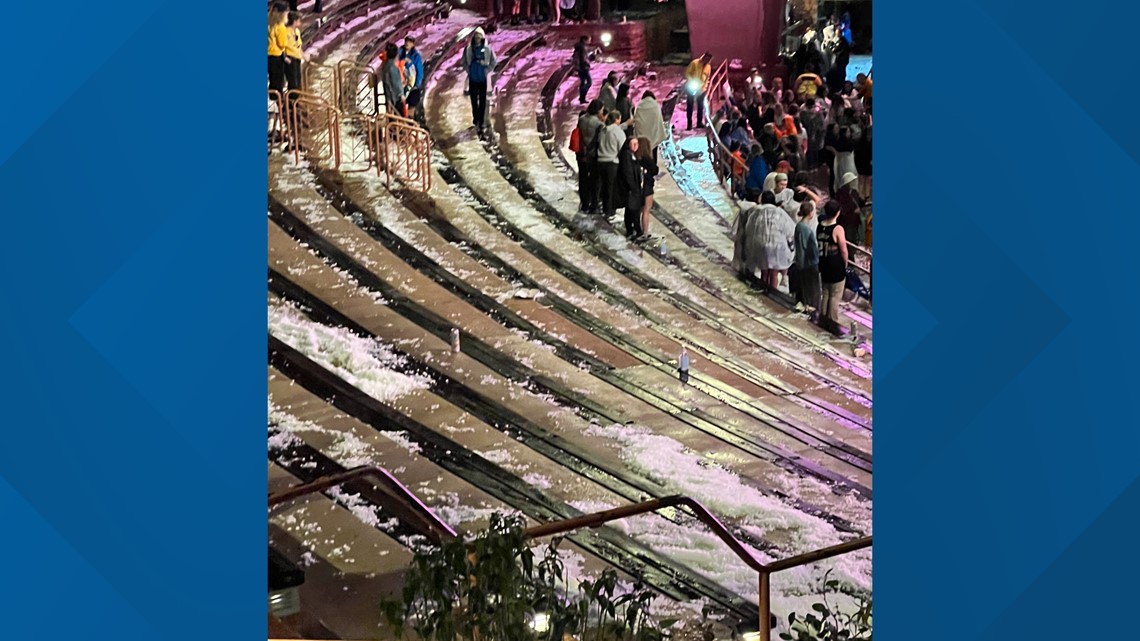 7 Hospitalized, 80+ Injured In Hailstorm At Red Rocks In Colorado