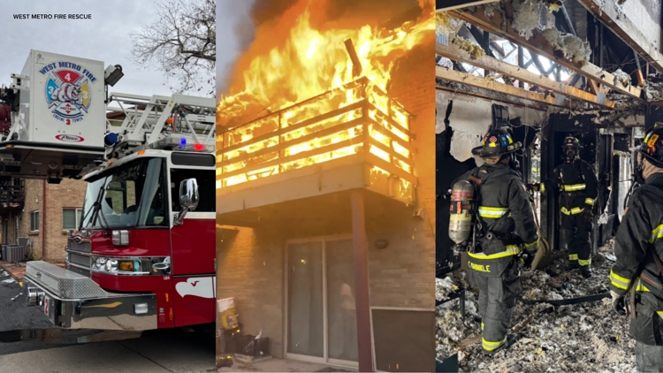 Lakewood apartment building fire leaves about 30 displaced | 9news.com