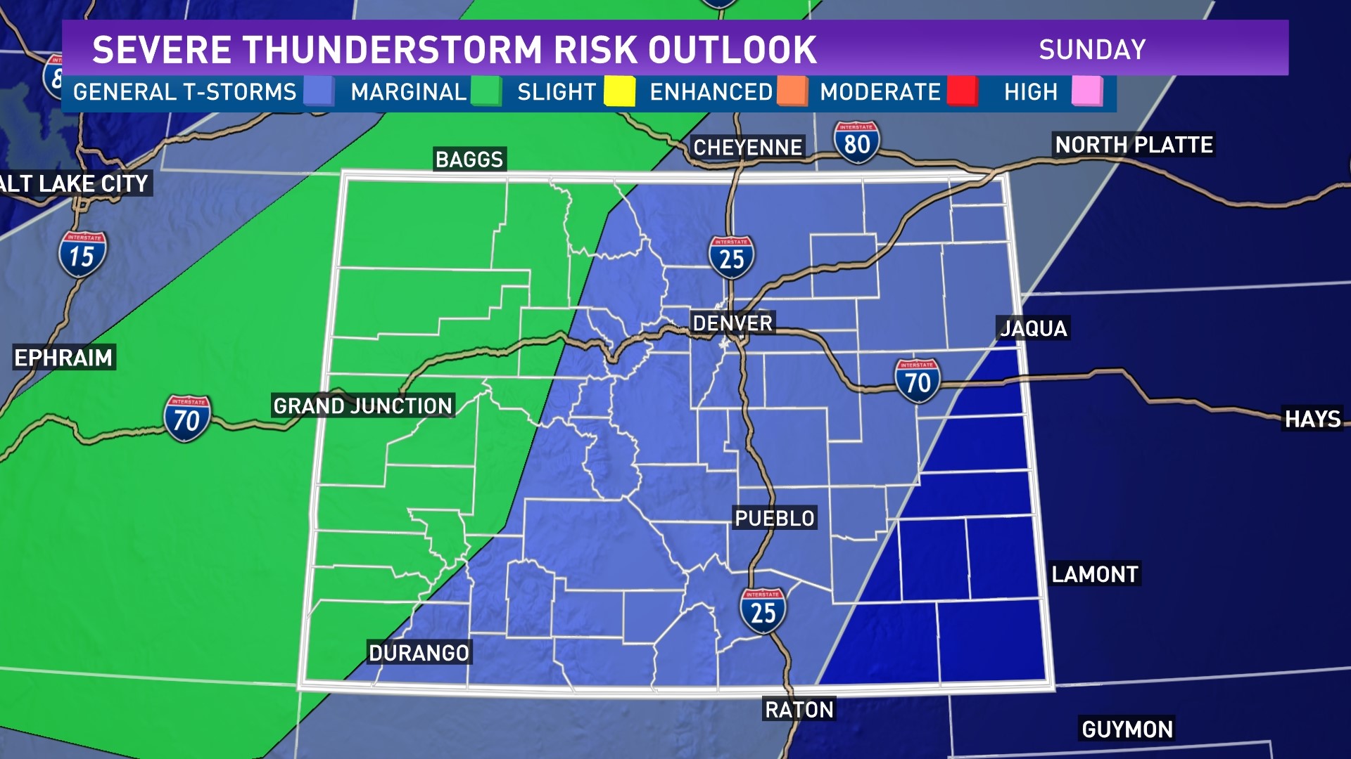 More storms Sunday night