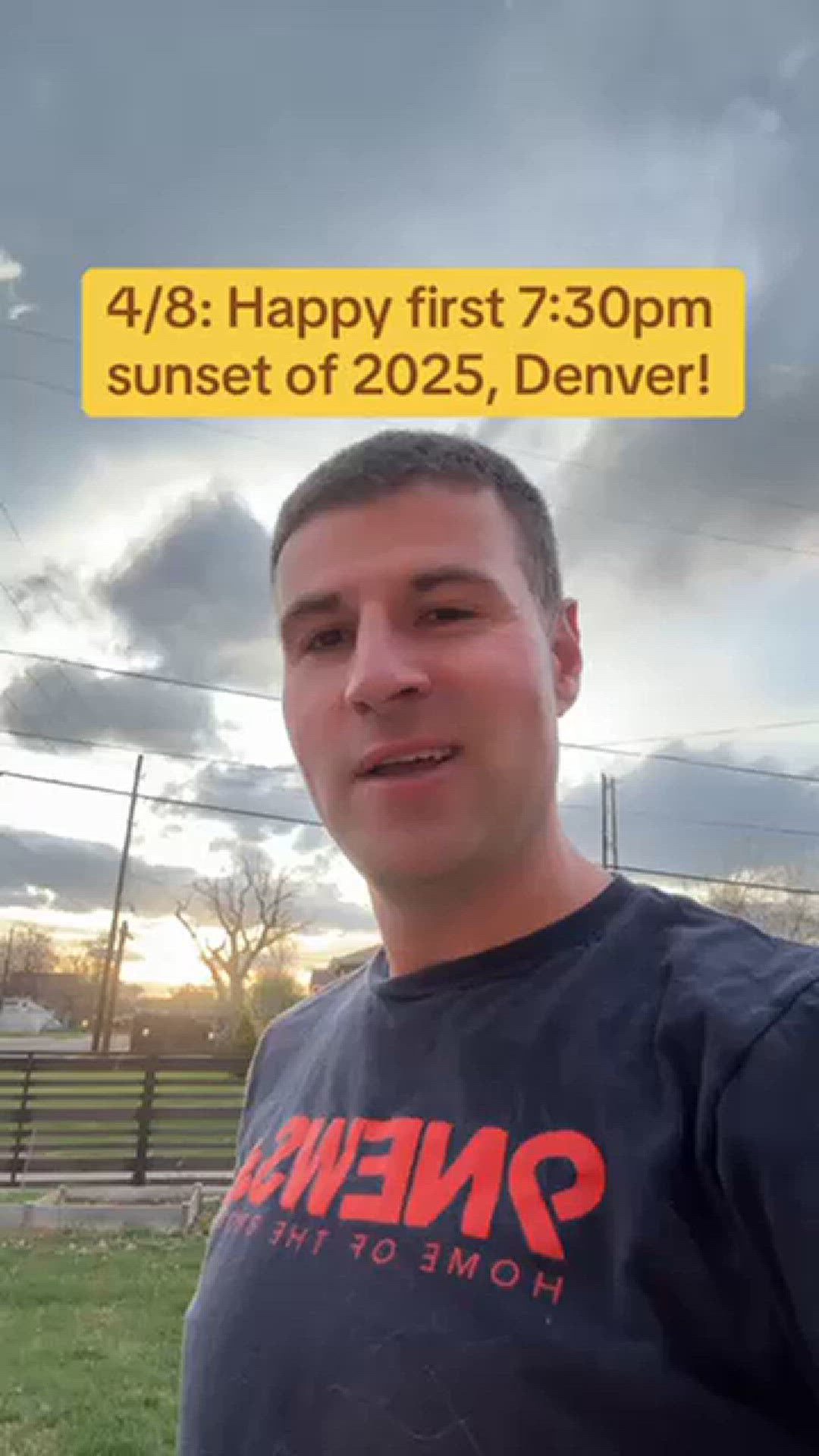 Happy first 7:30 p.m. sunset of 2025, Denver! We’ll have 7:30 p.m. or later sunsets all the way through September 2.