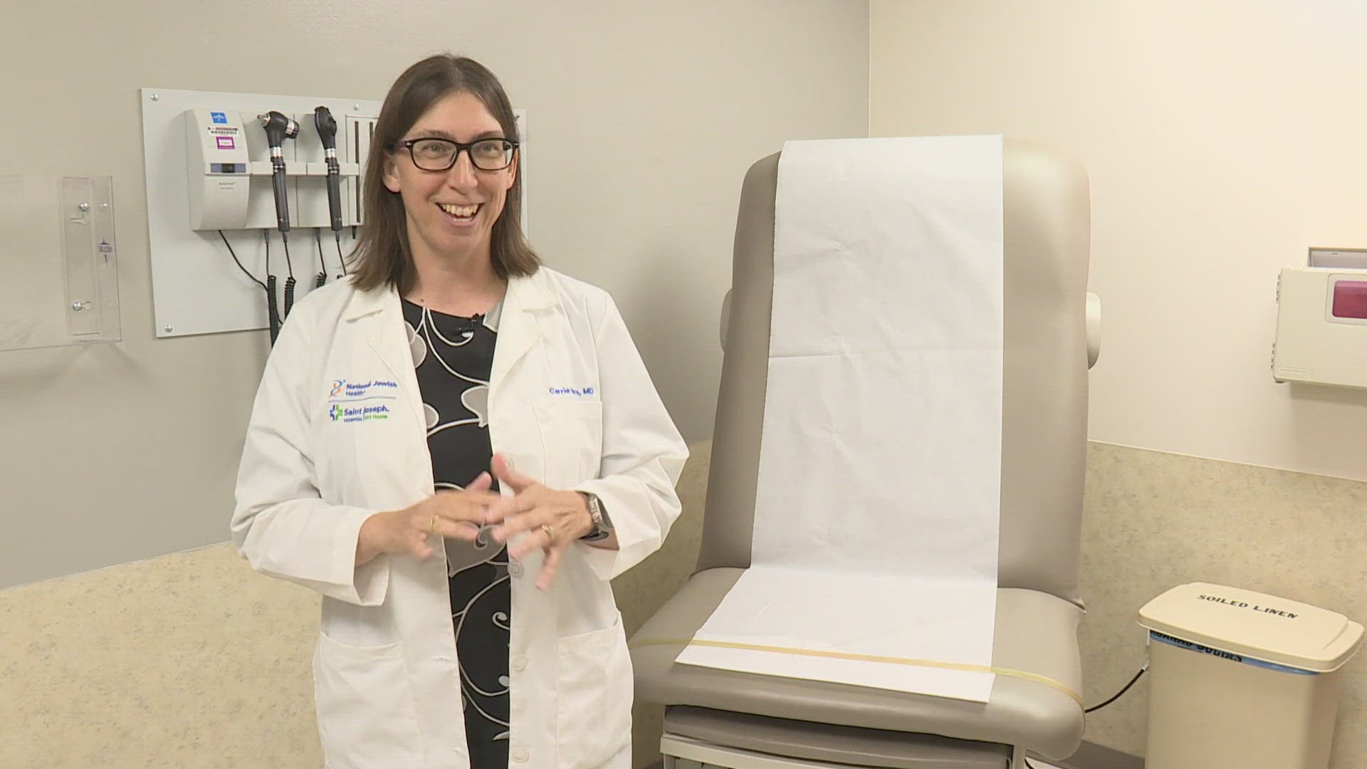 Doctors at National Jewish Health say they've seen a steady rise in COVID cases and hospitalizations. They say in most cases symptoms have been less severe.