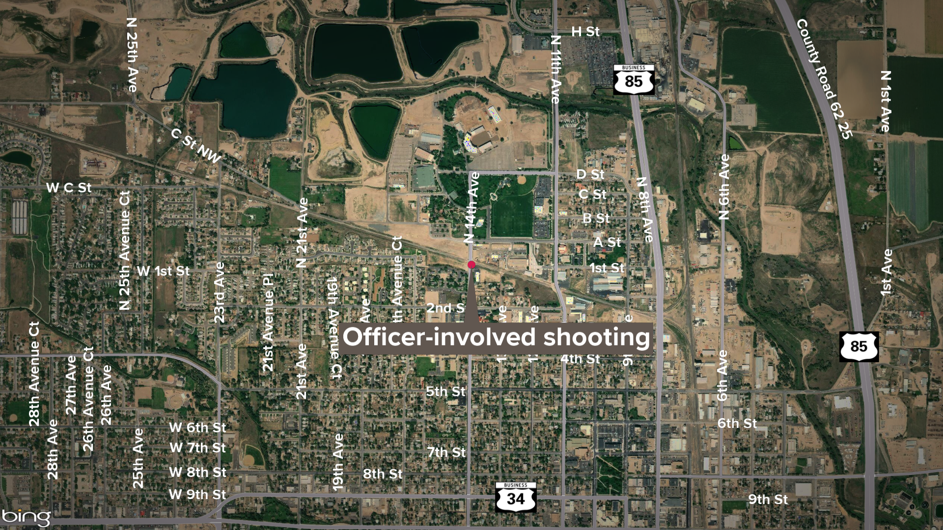 Greeley officers involved in shooting early Wednesday morning | 9news.com