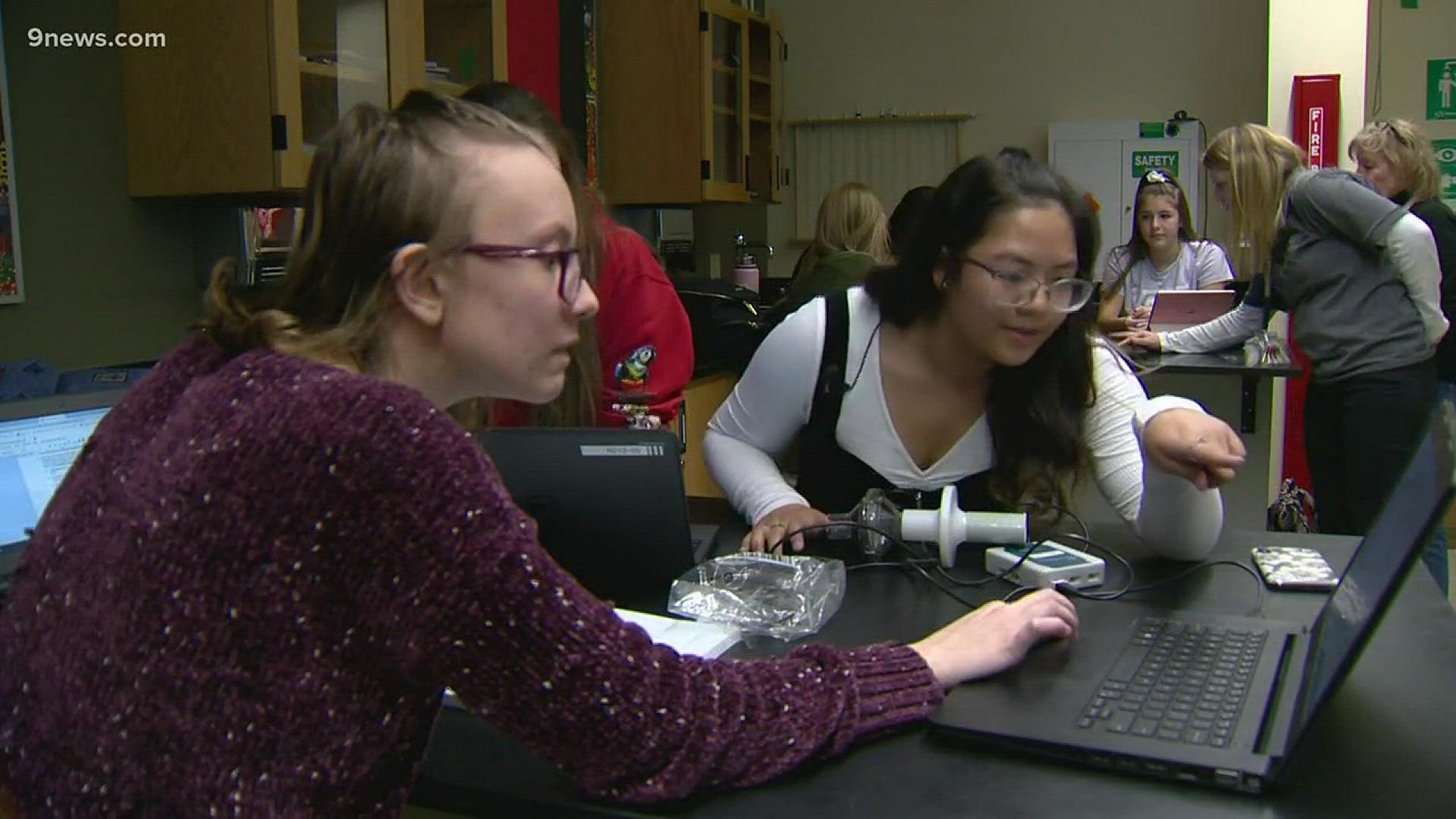 There's a biomedical program at Bear Creek High School which is part of an effort to get students interested in STEM careers.