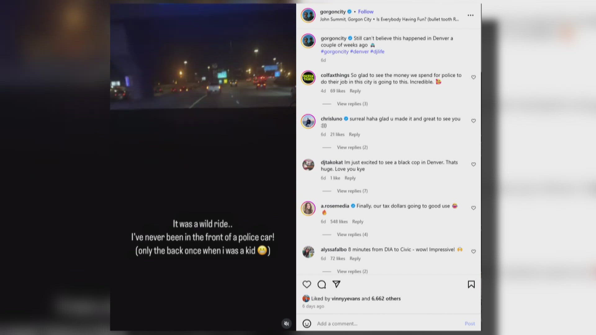 Latest headlines | Denver Police investigate after officer gave DJ high