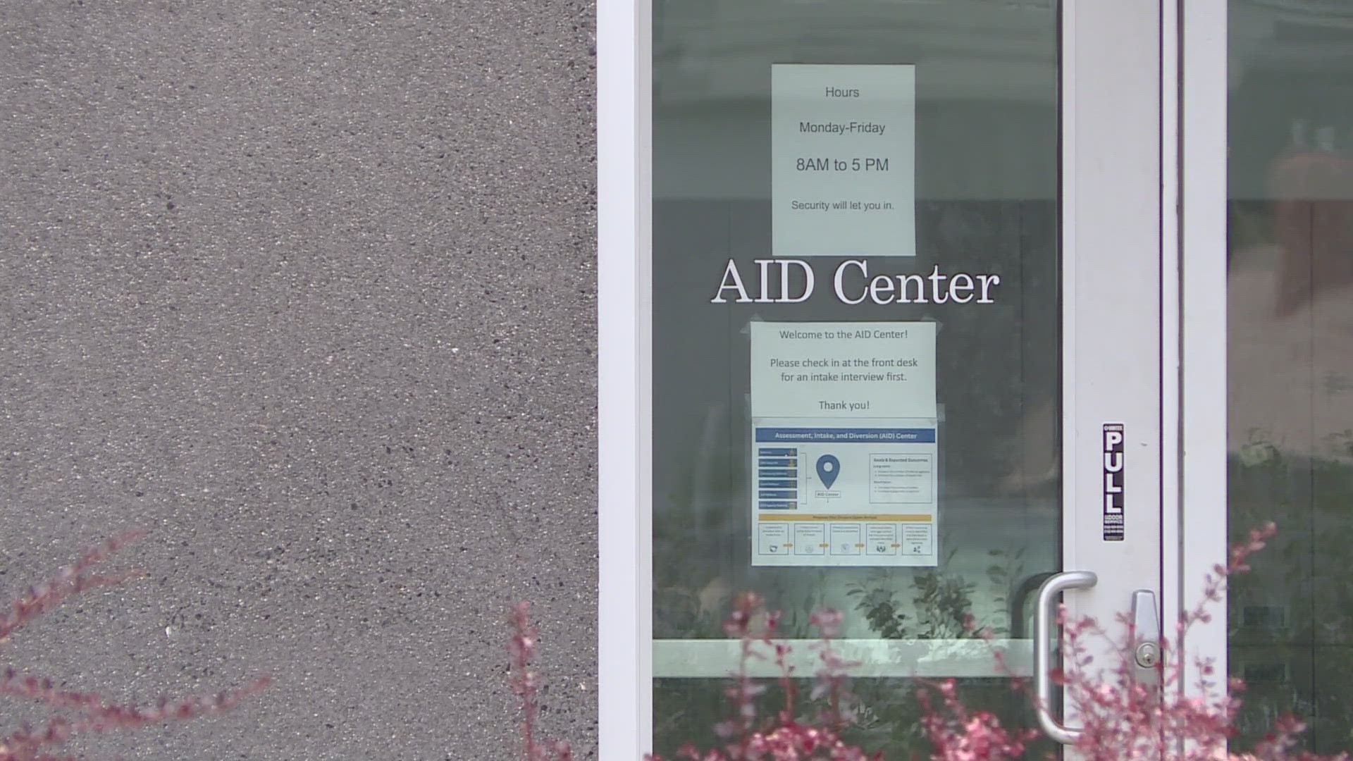 The AID center is a one-stop shop to programs for housing, employment, and addiction treatment.