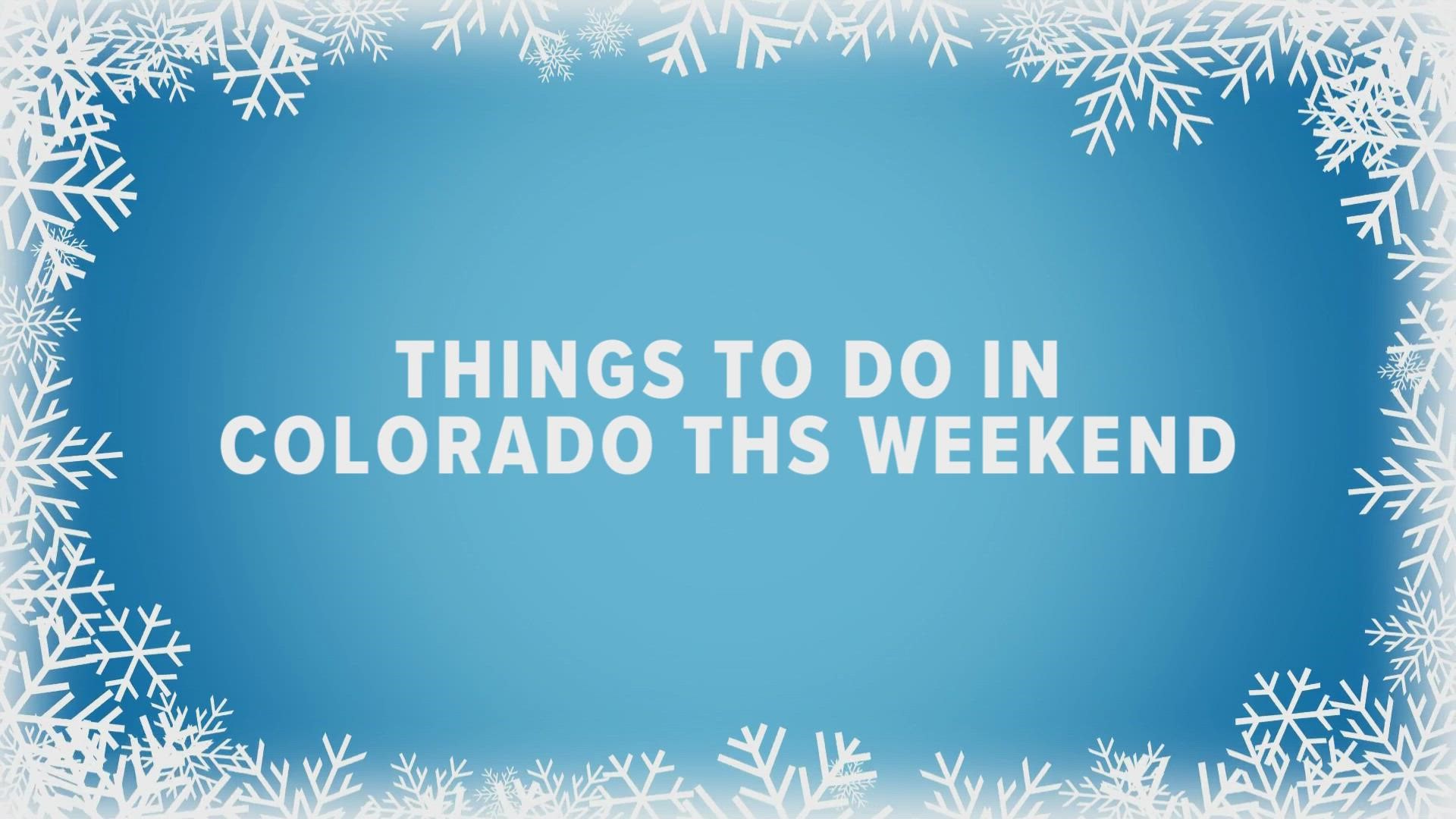 The holiday season has arrived in Colorado with parades, concerts, festivals and family-friendly winter events.