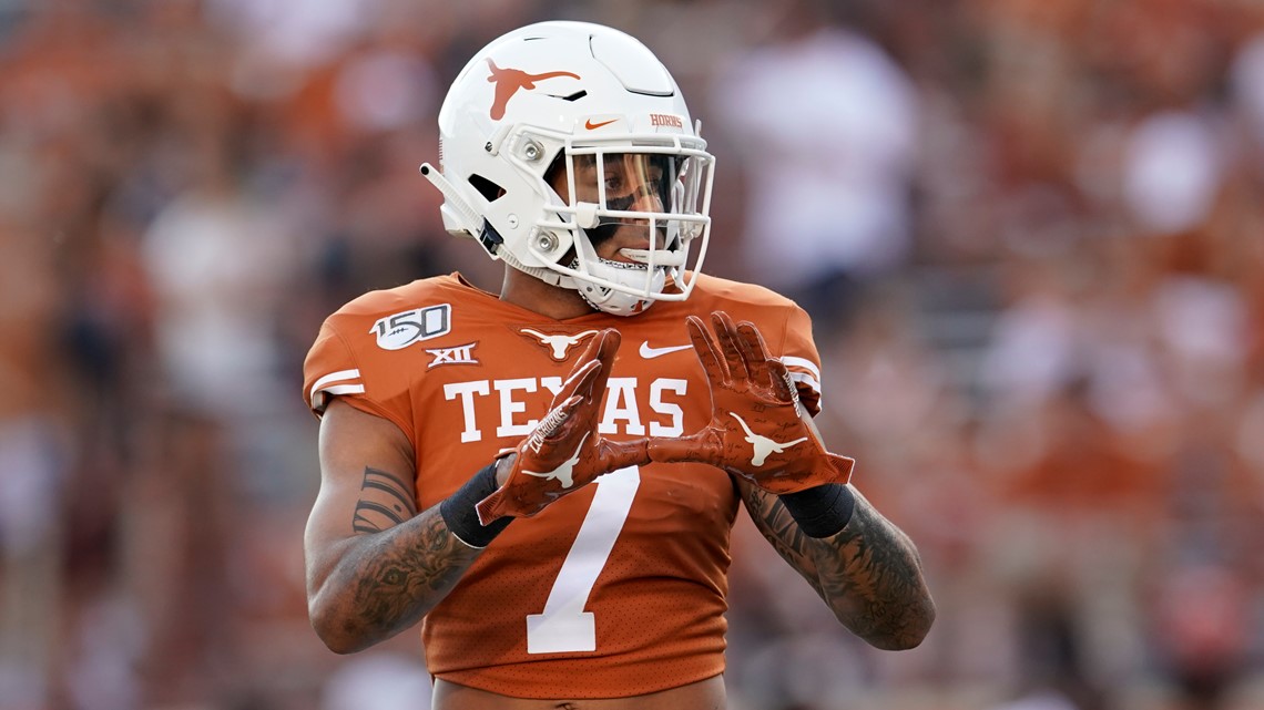 Denver Broncos select Texas safety Caden Sterns in the fifth round