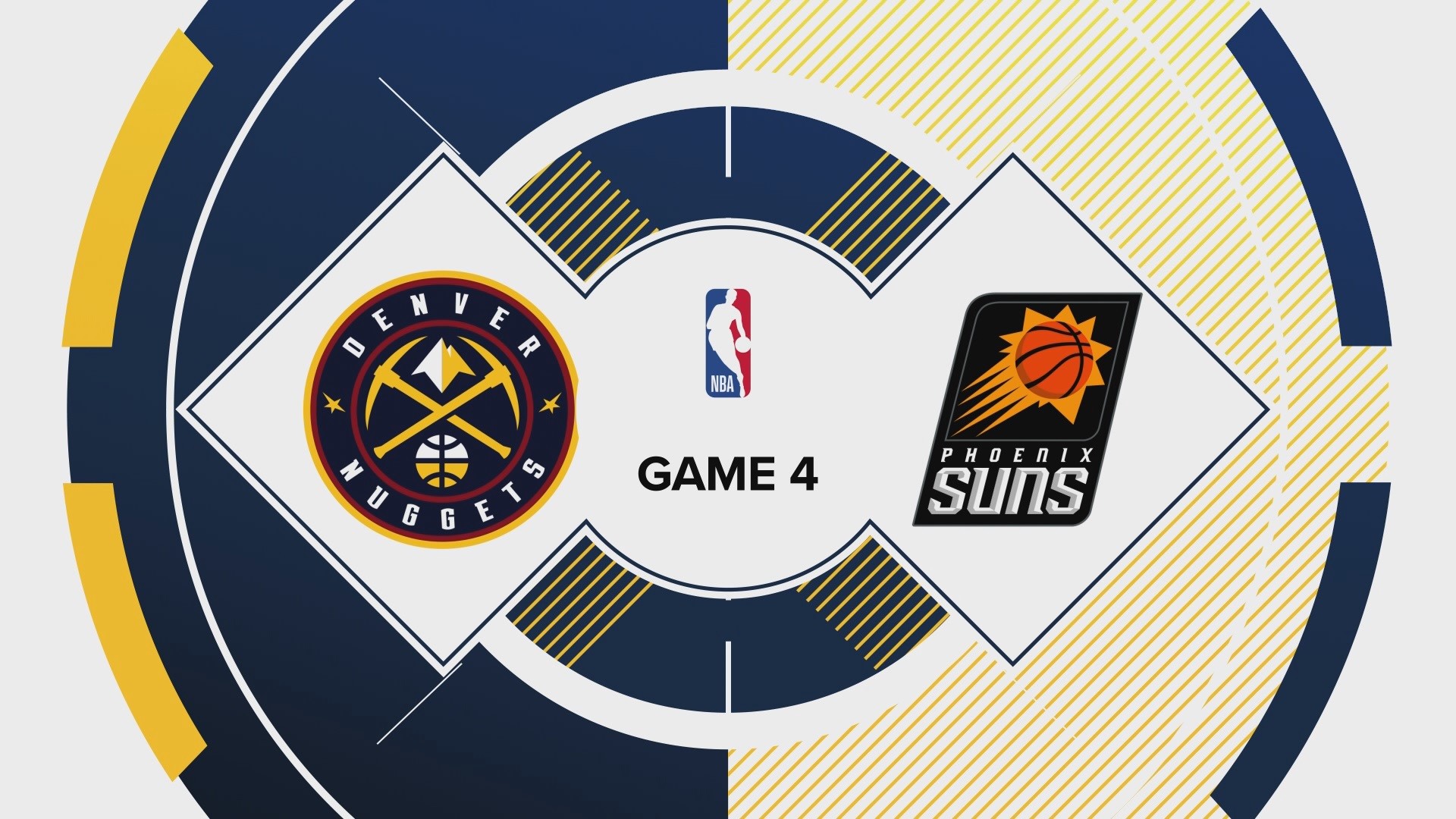 Denver and Phoenix tip off in the fourth game of the Western Conference semifinals on Sunday night.