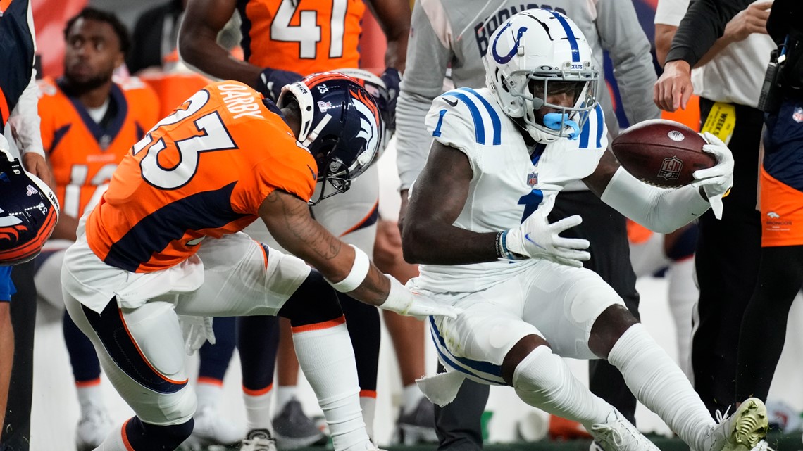 Colts grind out 12-9 win against Broncos in injury-filled game