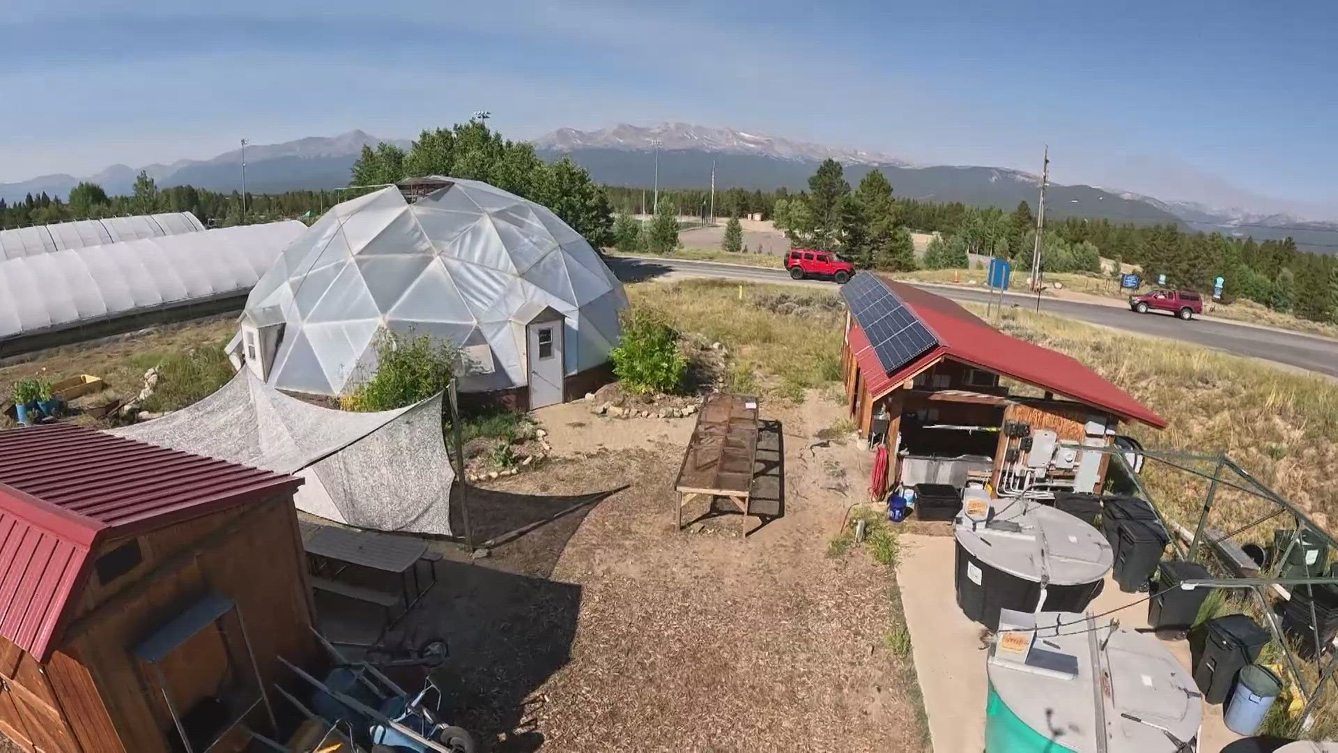 Cloud City Farm in Leadville grows food almost all year long in biodomes and greenhouses. They put that food in donation markets and food banks for the community. 