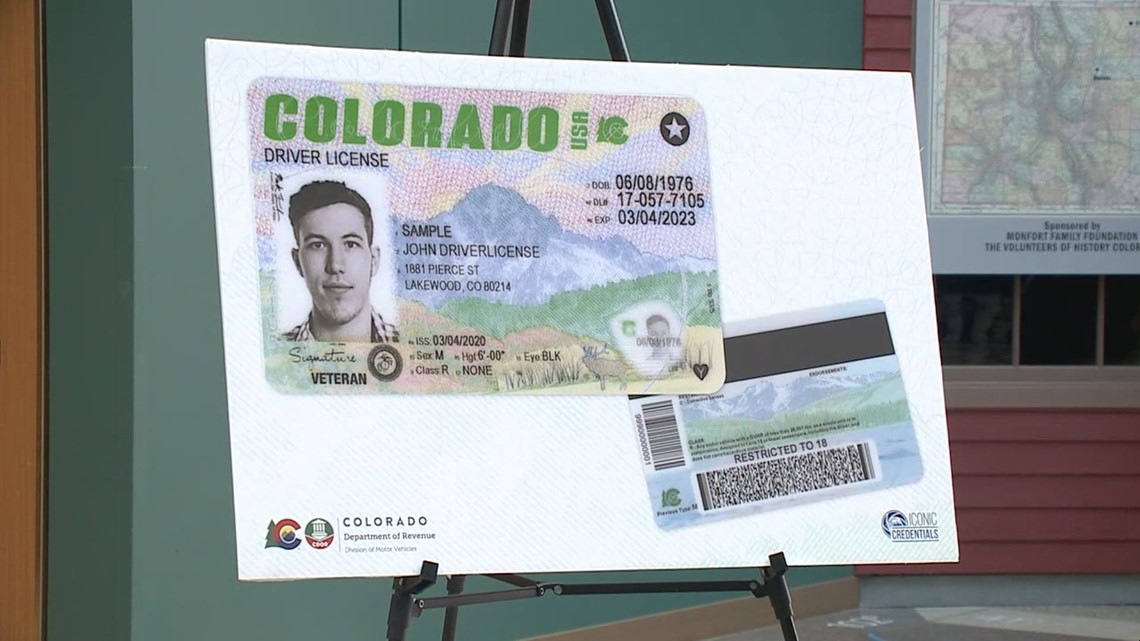 Colorado's new driver license features pictures of Mount Sneffels, Sprague  Lake