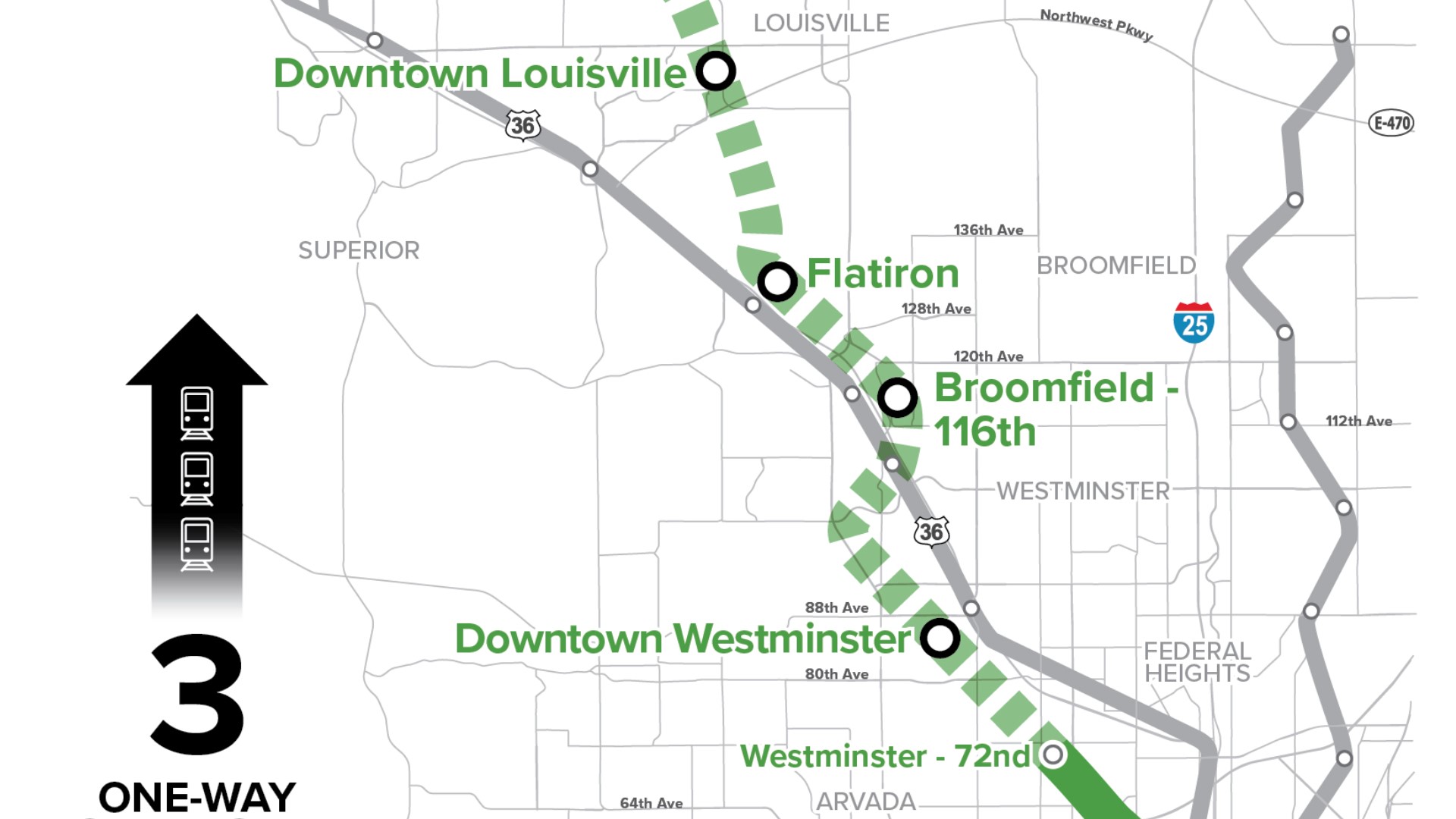 RTD plans for commuter rail expansion from Denver to Longmont