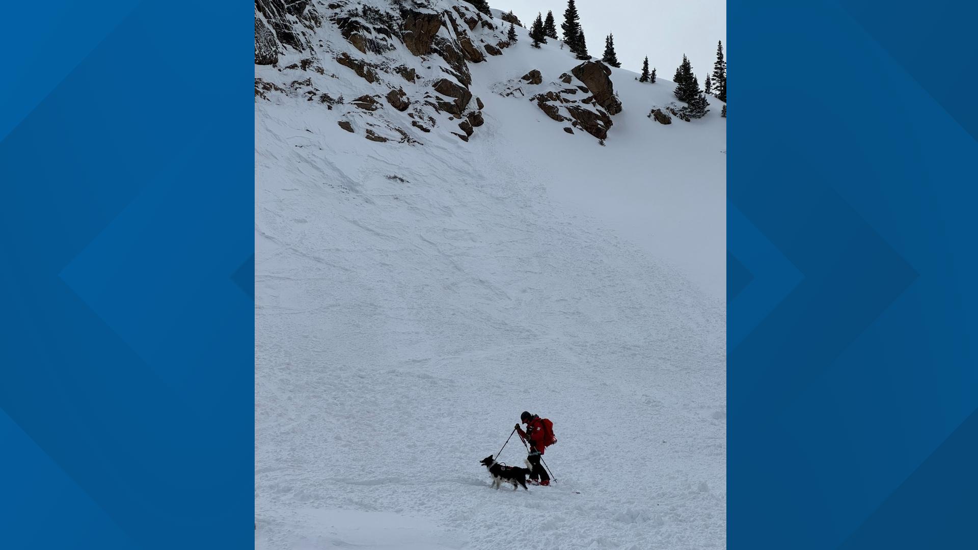 Single Rope Rescue Systems Person rescued after avalanche on Berthoud Pass | 9news.com