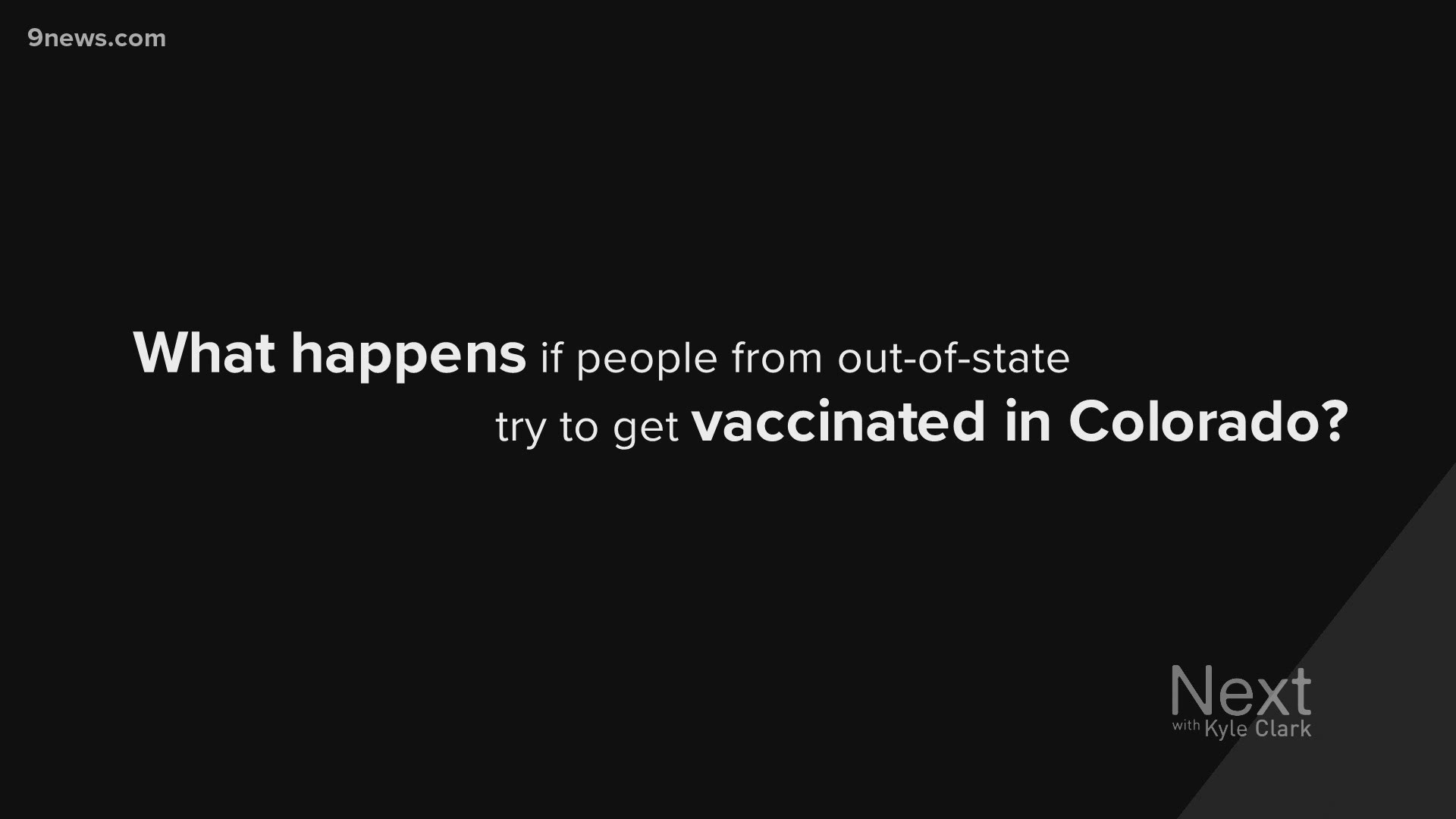 We answer more of your COVID vaccine questions, from confusion about hospital employees to people from out-of-state.