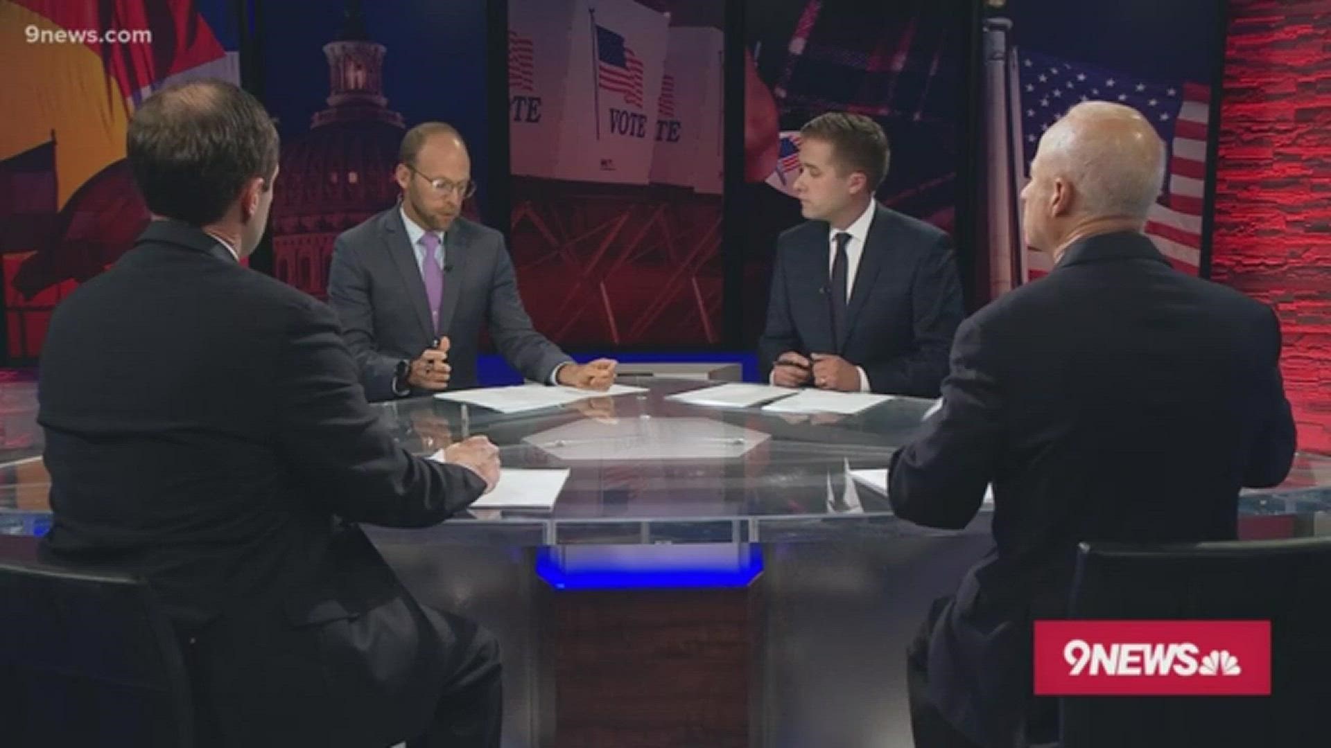 Mike Coffman discusses the Affordable Care Act and cuts to medicaid during his debate with Jason Crow on 9NEWS.