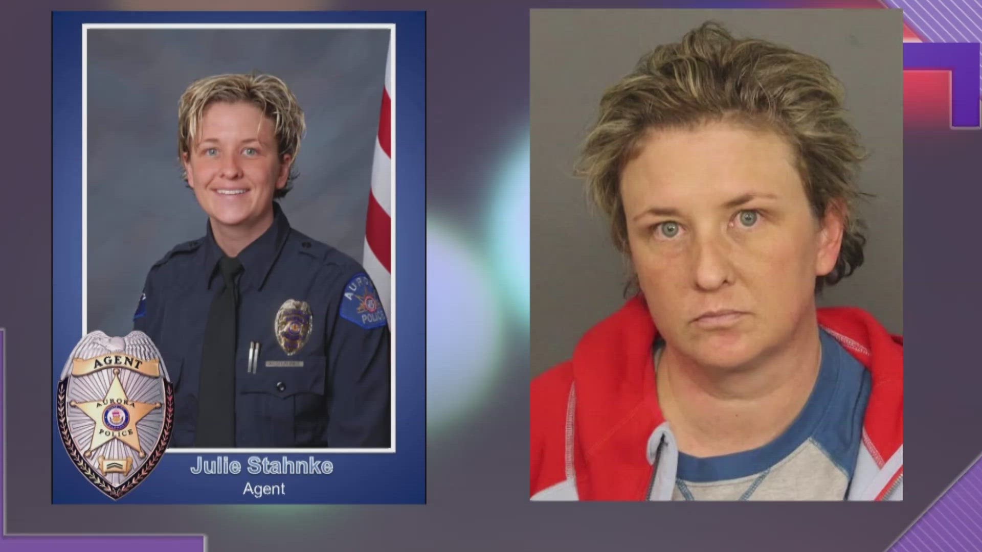 Julie Stahnke had been with APD since 2002. She was convicted last year of violating a protection order.