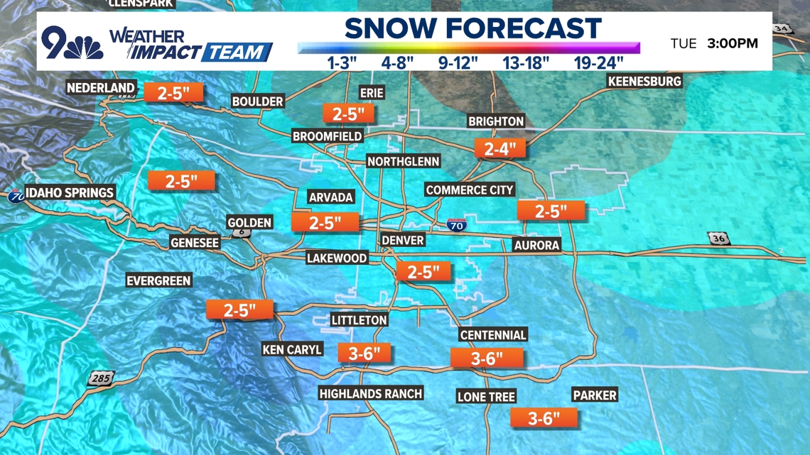 Denver braces for snowy commute as Weather Impact Day declared | 9news.com