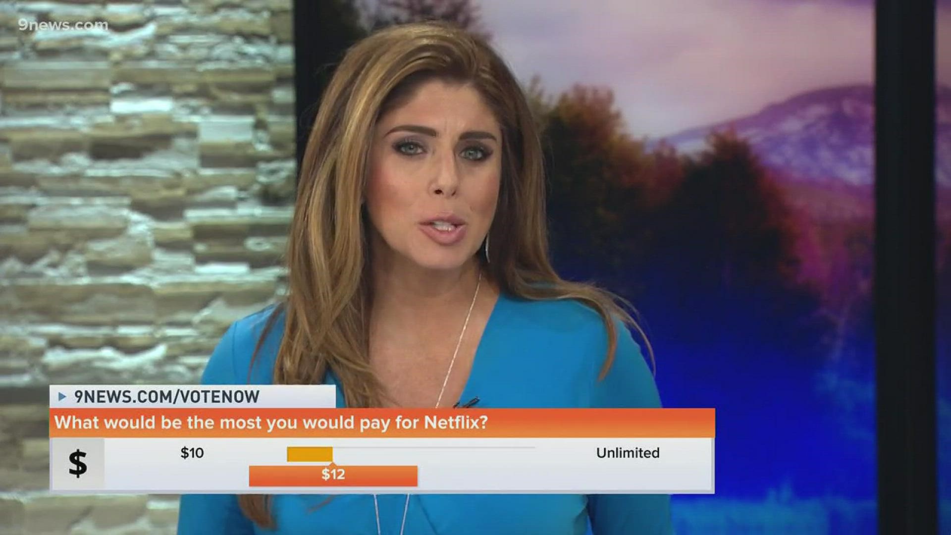 Netflix has announced that it plans to raise the monthly price of its streaming service for all of its customers. The 9news morning team asks viewers how much they would be willing to pay for the streaming service.