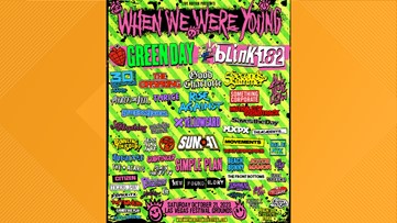 Blink-182, Green Day join 2023 'When We Were Young' festival | 9news.com