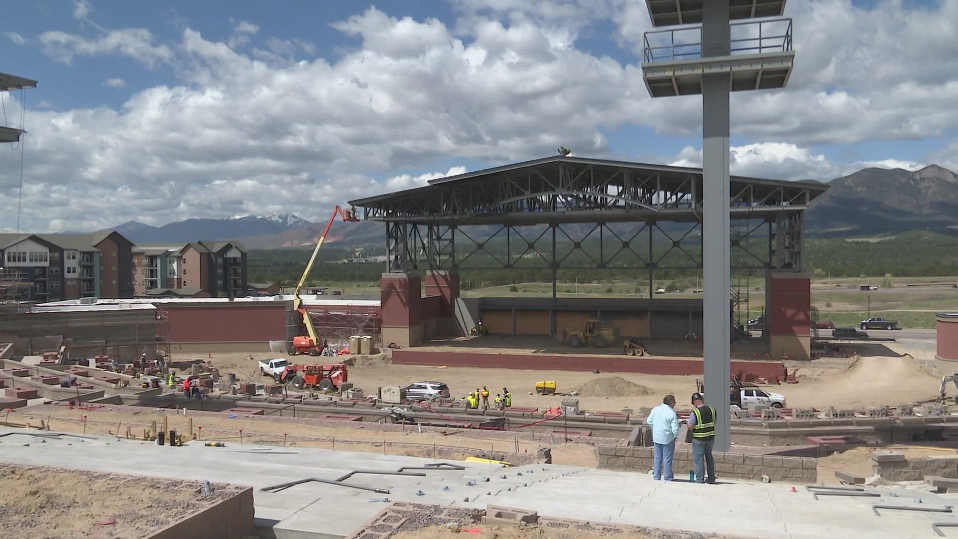 The Colorado Springs music venue is set to have its first concert on August 9.