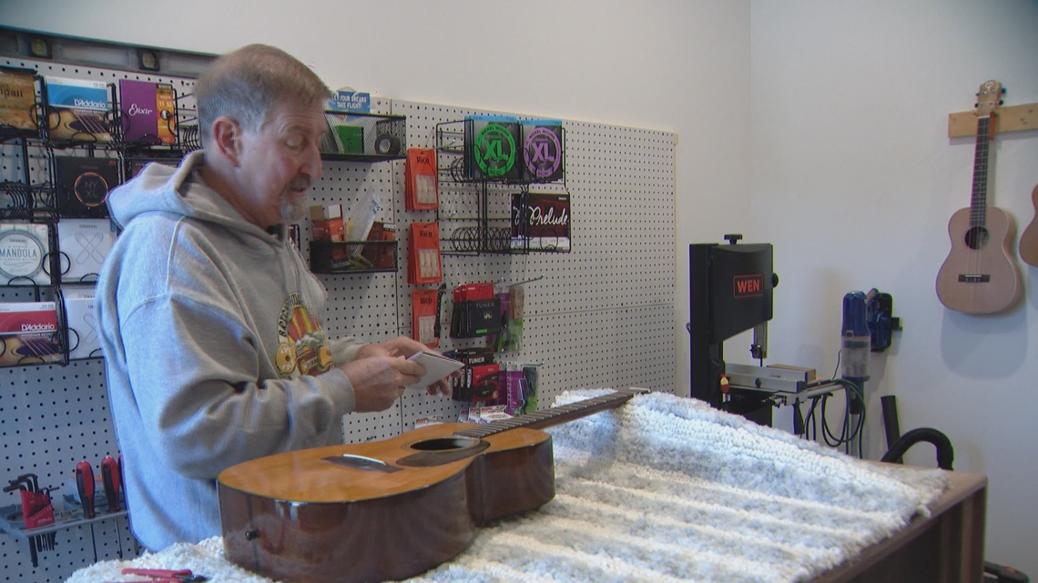 1 month after fire, Brightwood Music in Nederland reopens for business