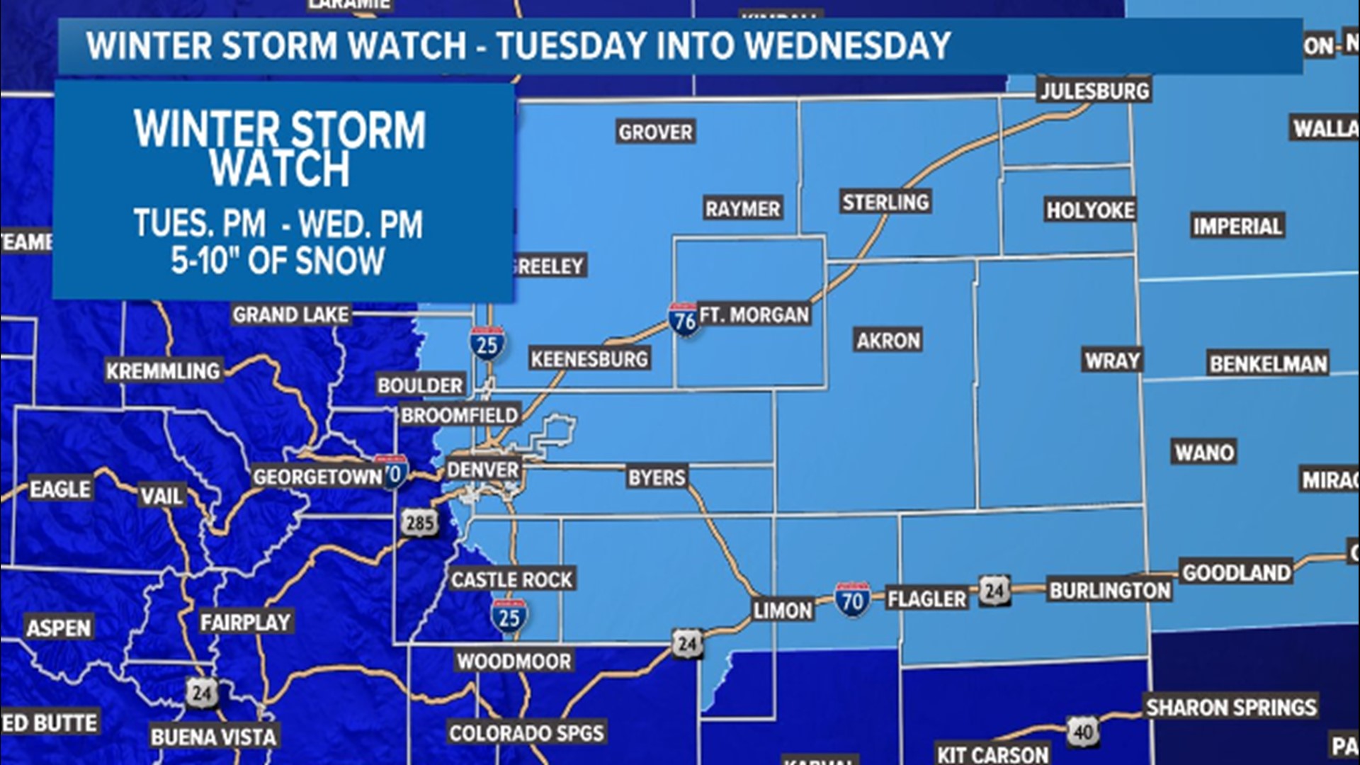 Colorado Snow Storm Weather Forecast | 9news.com