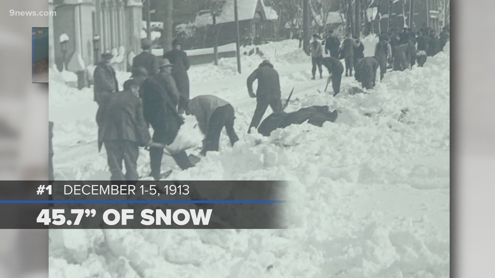 Colorado's massive March snow made the record books at No. 4.