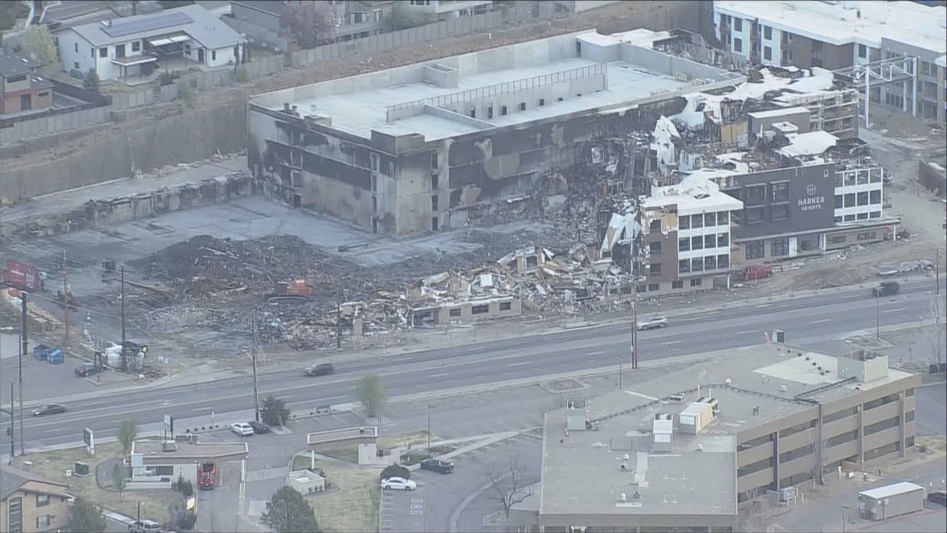 Developer On Fire Developer begins demolishing Harker Heights, site of largest Denver ...