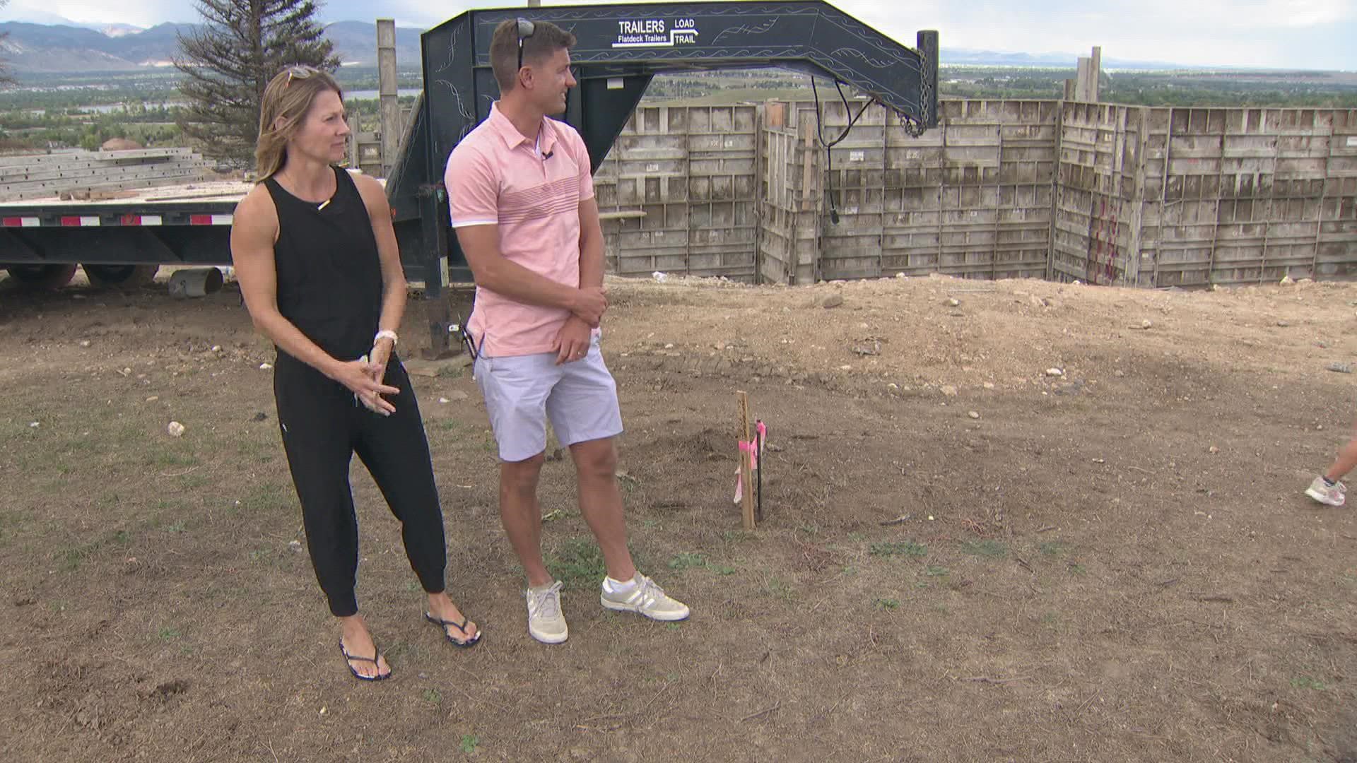 The Ferringtons moved five times since losing their home a year ago in the fire. The foundation of their new home is finally in and they hope to move in 2023.